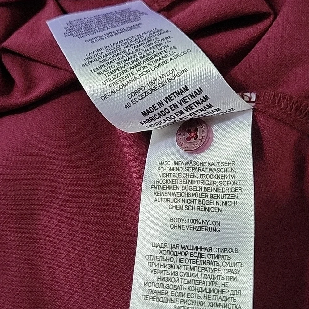 Columbia Omni Shade Womens Long Sleeve Button Down Top Sz M Purple - Picture 5 of 5